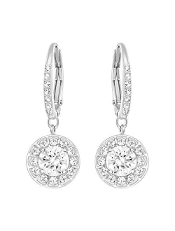 Women's Angelic Jewelry Collection, Rhodium Finish, Clear Crystals