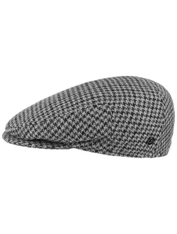 Britain Houndstooth Flat Cap Men - Made in Italy