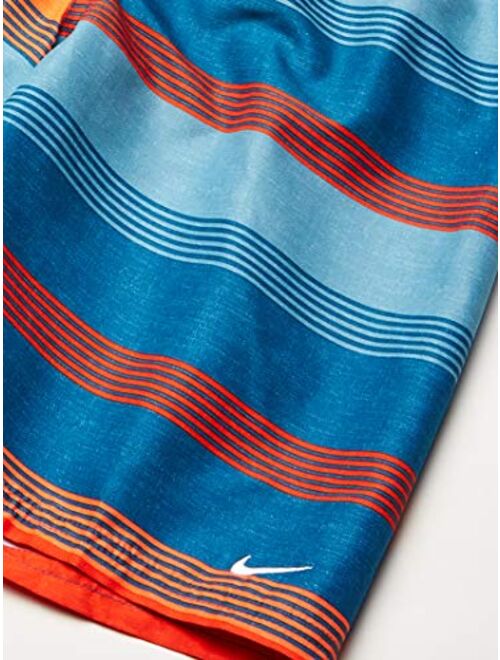 Nike Men's Printed Volley Short Swim Trunk