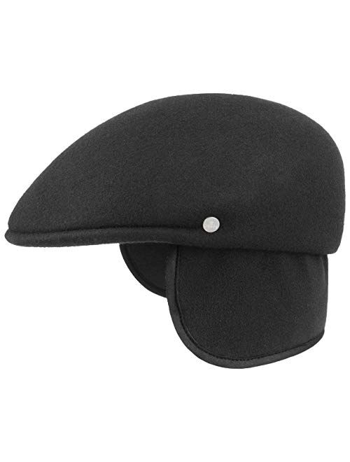 Lierys Outdoor Flat Cap with Ear Flaps Men - Made in Italy