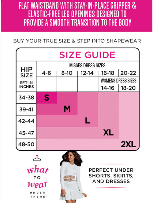 Buy Flexees Women's Maidenform Cool Comfort Anti-Cellulite Ultra Firm ...