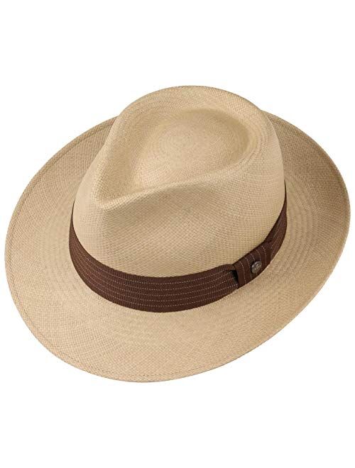 Lierys Brown Rockfall Panama Hat Men - Made in Ecuador
