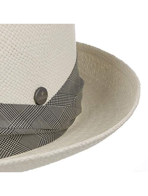 Lierys Lenard Pork Pie Panama Hat Men - Made in Ecuador