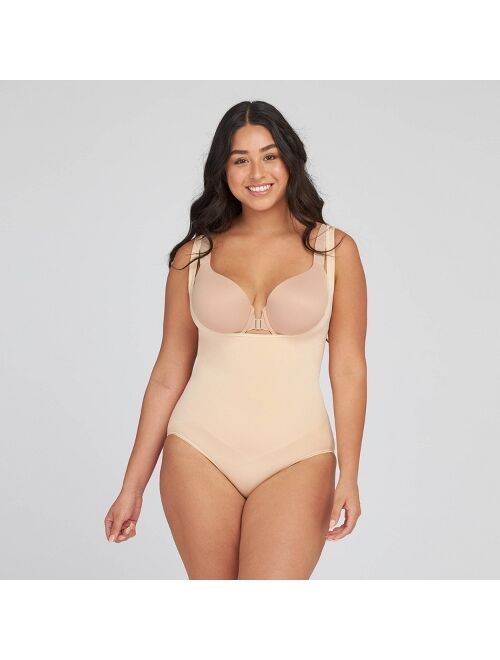 Buy Assets by Spanx Women's Remarkable Results Open-Bust Brief Bodysuit  online