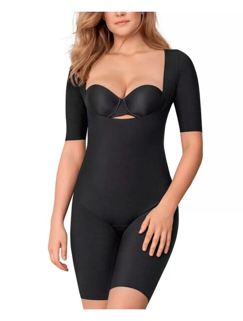 Undetectable Open Bust Shorty Body Shaper Jumpsuit