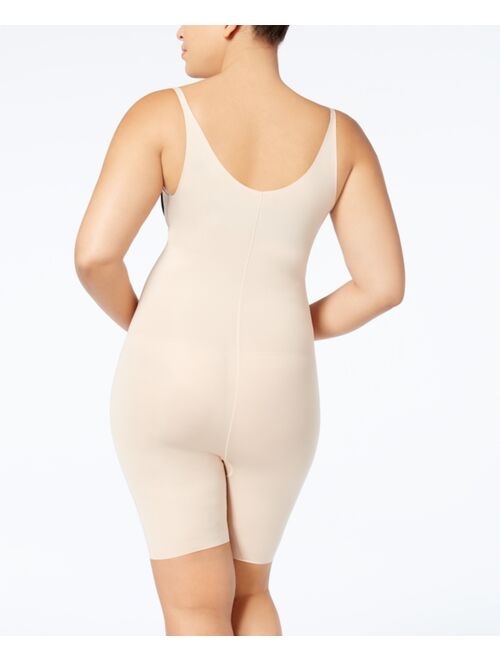 SPANX Women's  Plus Size Thinstincts Open-Bust Mid-Thigh Bodyshaper 10021P