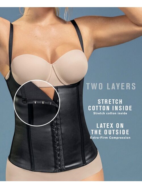 Leonisa Latex Waist Trainer Vest - Extra-Firm Compression