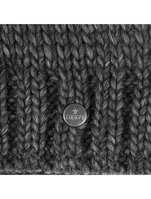 Lierys Wool-Mix Knit Hat Women/Men - Made in Germany