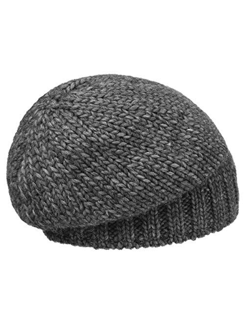 Lierys Wool-Mix Knit Hat Women/Men - Made in Germany