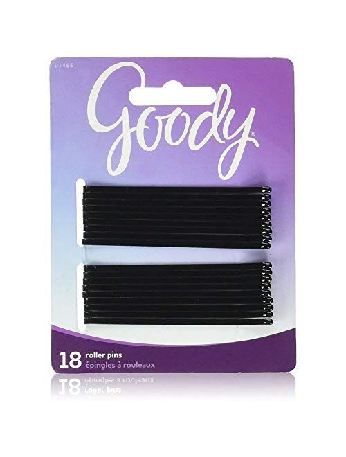 Goody Black Roller Pins, 3 inches 18 ea