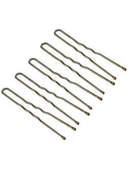 Doubtless Bay Professional Golden Bobby Pins U Shape Hair Pins For Women Girls And Hairdressing, 200 Piece