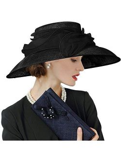 FADVES British Formal Hat Kentucky Derby Bridal Tea Party Wedding Fascinator