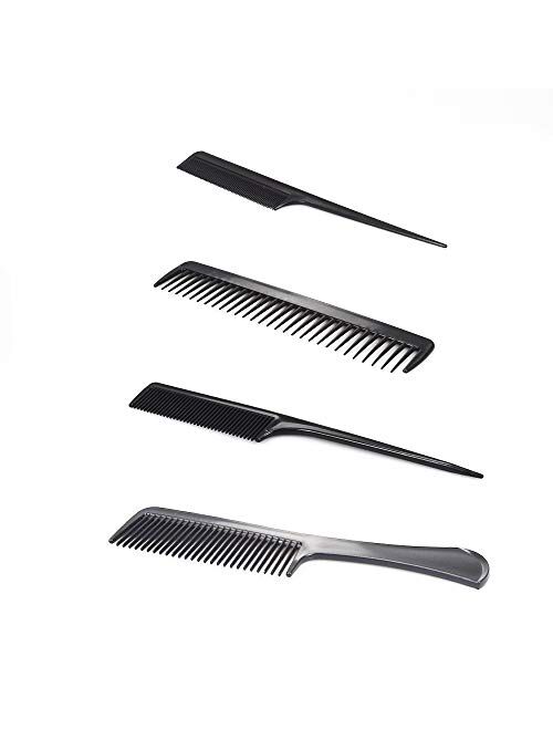 Professional Hairdressing Combs Sets for Hair Styling Detangler Barbers Combs Set 10pcs+Hairdressing Accessories Kit Set For Women Hair Design Set Hairpin Accessories Hai
