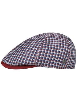 Mitchell Check Flat Cap Men - Made in Italy