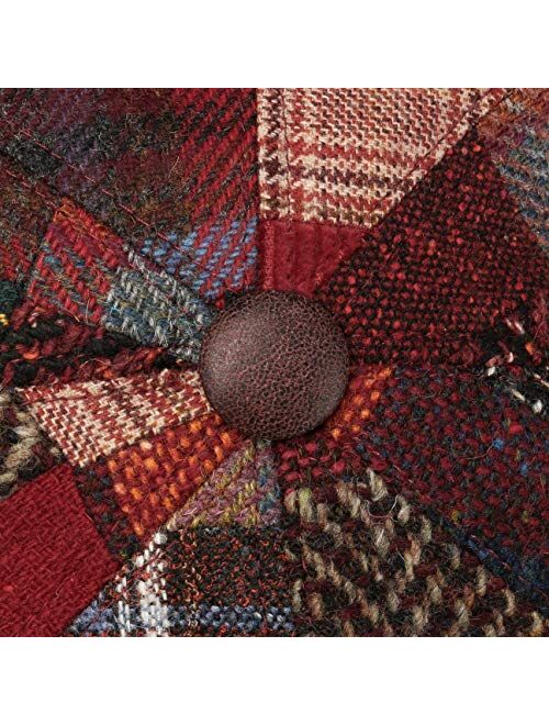 Lierys Carlento Patchwork Flat Cap Men - Made in Italy