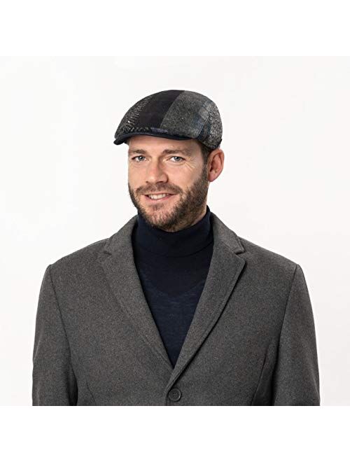 Lierys Riwal Multicolour Flat Cap Men - Made in Italy