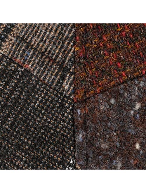 Lierys Delico Patchwork Flat Cap Women/Men - Made in The EU