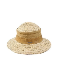 Raffia Sun Hats for Women Straw Hat Outdoor UPF UV Packable