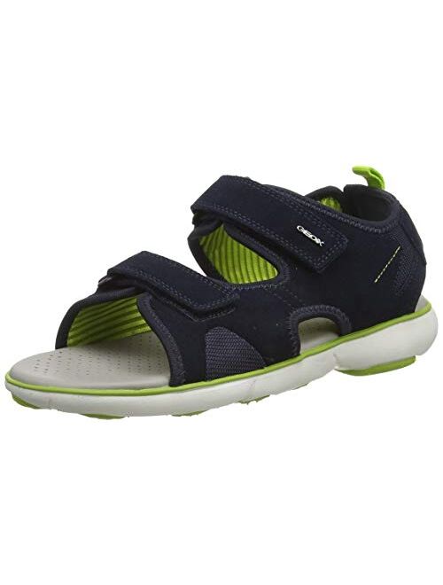 Geox Men's Open Toe Sandals, Blue Navy C4064