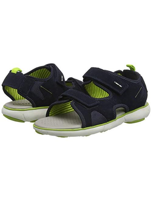 Geox Men's Open Toe Sandals, Blue Navy C4064