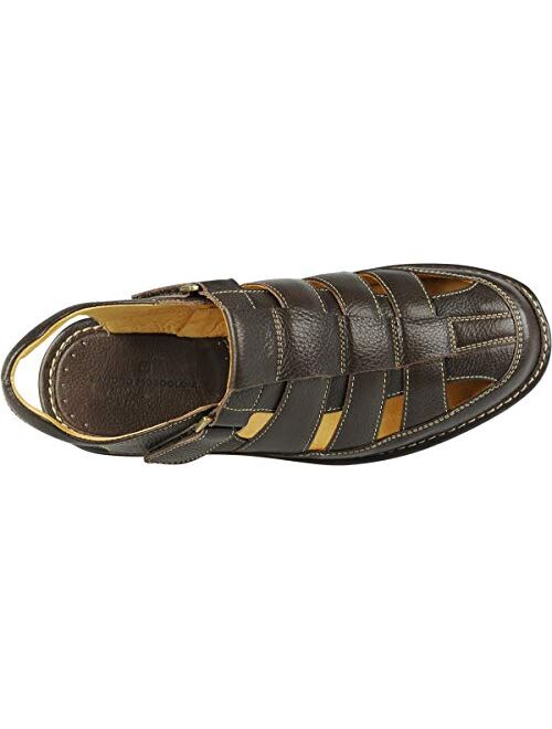 Sandro Moscoloni Premium Charles Dark Brown Male Sandal