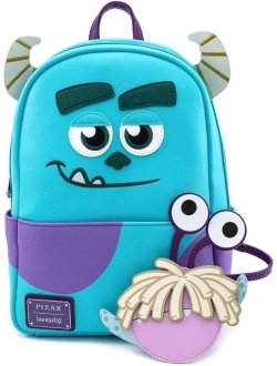 Disney Sully with Boo Pouch Cosplay Womens Double Strap Shoulder Bag Purse