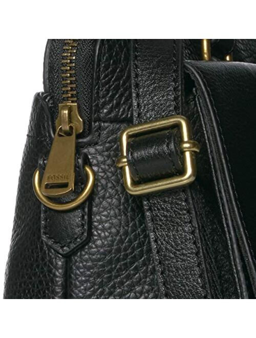 Fossil Women's Kinley Leather Satchel Purse Handbag