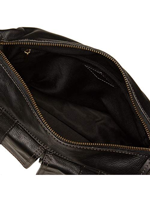 Fossil Women's Cargo Leather Crossbody Purse Handbag
