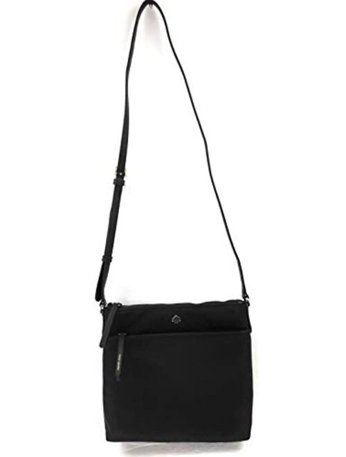 Buy Kate Spade New York Jae Nylon Flat Crossbody Bag (Black 2019 ...