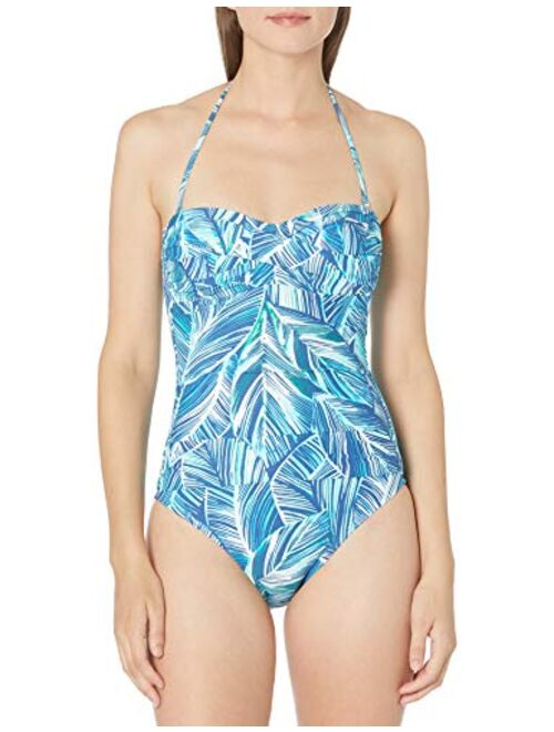 La Blanca Women's Bandeau One Piece Swimsuit