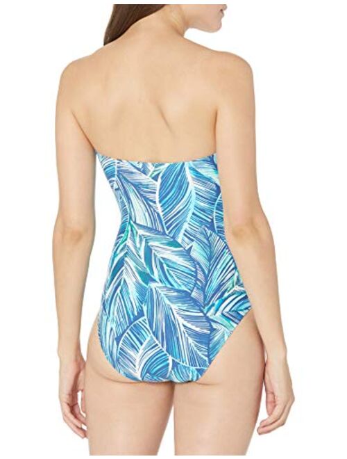 La Blanca Women's Bandeau One Piece Swimsuit