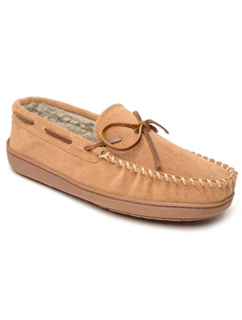Minnetonka Men's Suede Everyday Trapper Moccasin Slippers