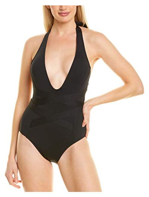 Buy La Blanca Women S Plunge Mio One Piece Swimsuit Online Topofstyle