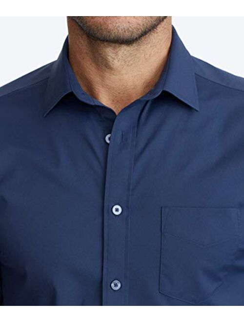 UNTUCKit Gironde - Untucked Shirt for Men, Long Sleeve, Wrinkle-Free