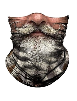 Bandana Face Mask Neck Gaiter Tube Mask Men Women for Sun Dust Protection