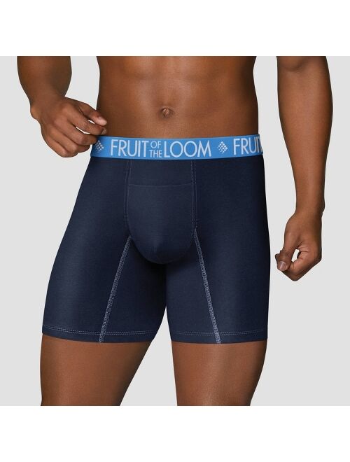 ‎Fruit of the Loom Select Men's Breathable Performance Cool Cotton Boxer Briefs 4pk