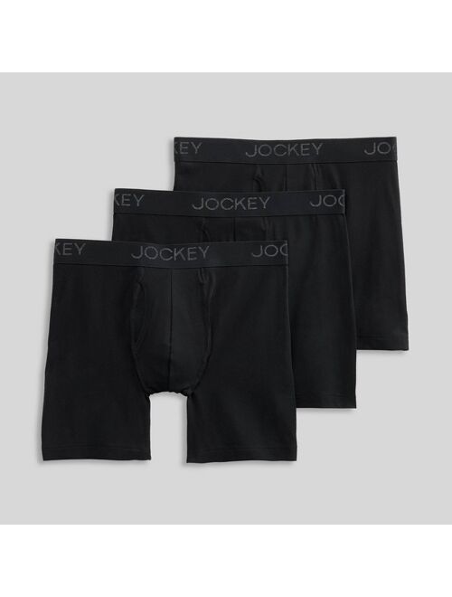 Buy Jockey Generation™ Men's Cotton Stretch 3pk Boxer Briefs