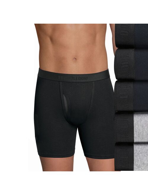 Men's Fruit of the Loom® Signature 5-pack Cool Zone Fly Boxer Briefs