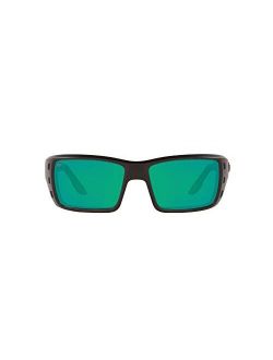 Men's Permit 580p Rectangular Sunglasses