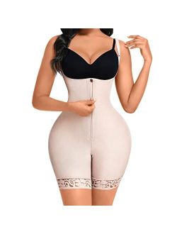 Shapewear for Women Tummy Control Plus Size Body Shaper for Butt Lifter and Thigh Slimmer Faja