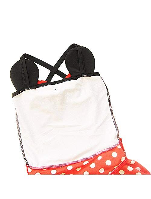 Kid Toddler Baby Girls Bathing Suit Bow Dot One Piece Swimsuit Swimwear