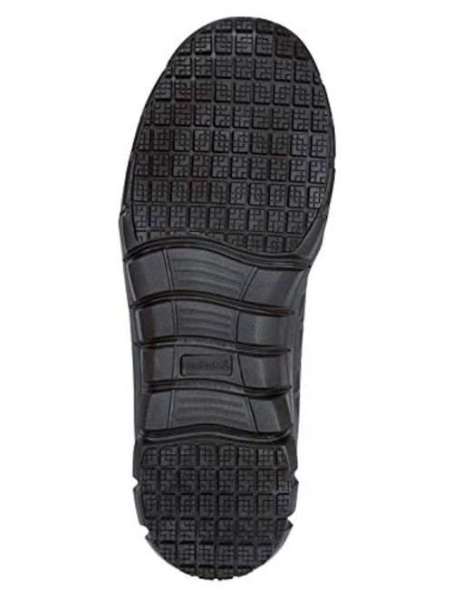 Reebok Work Sublite Cushion Work, Black, Men's, Mid-Athletic Style Slip Resistant Soft Toe Work Shoe