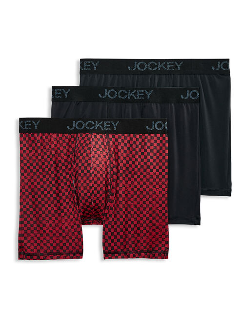 Jockey® Essentials Flex Microfiber Boxer Brief - 3 Pack