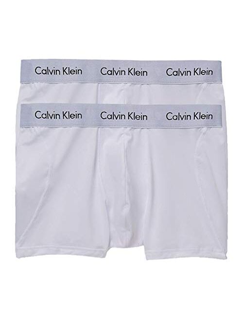 Calvin Klein Men`s Microfiber Stretch Trunk 2 Pack