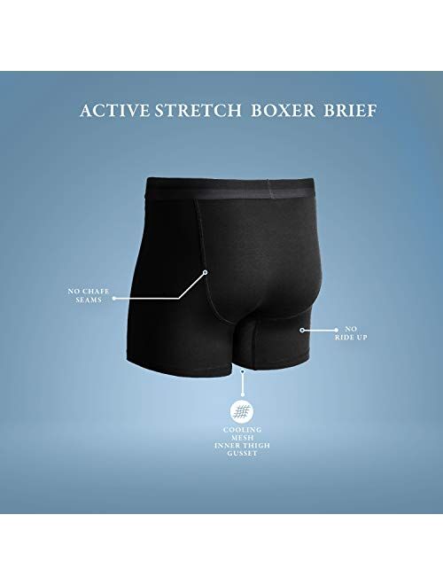 Vince Camuto Men's Microfiber Stretch Boxer Brief Multi-Pack