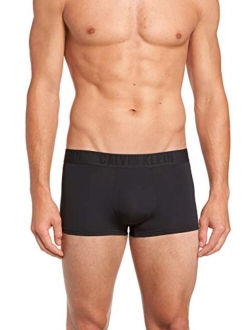 Men`s CK Black Microfiber Low Rise Trunk 1 Pack