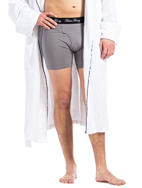 Fishers Finery Athletic Fit Modal Boxer Briefs Moisture Wicking Microfiber Underwear Multipack