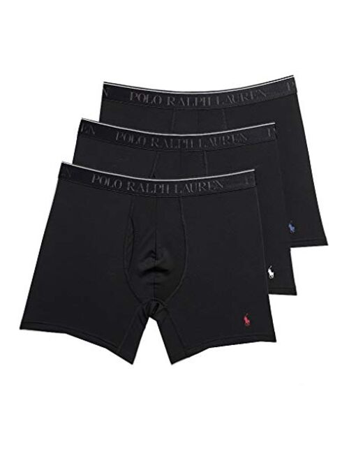 Polo Ralph Lauren Classic Fit Microfiber Boxer Briefs - 3 Pack