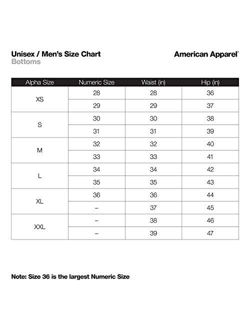American Apparel Men's Mix Modal Trunk