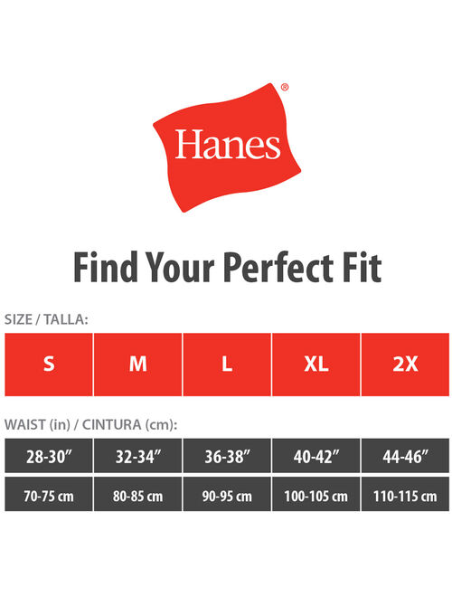 Hanes Men's Mid Rise Soft & Breathable Multipack Brief 6 Pack